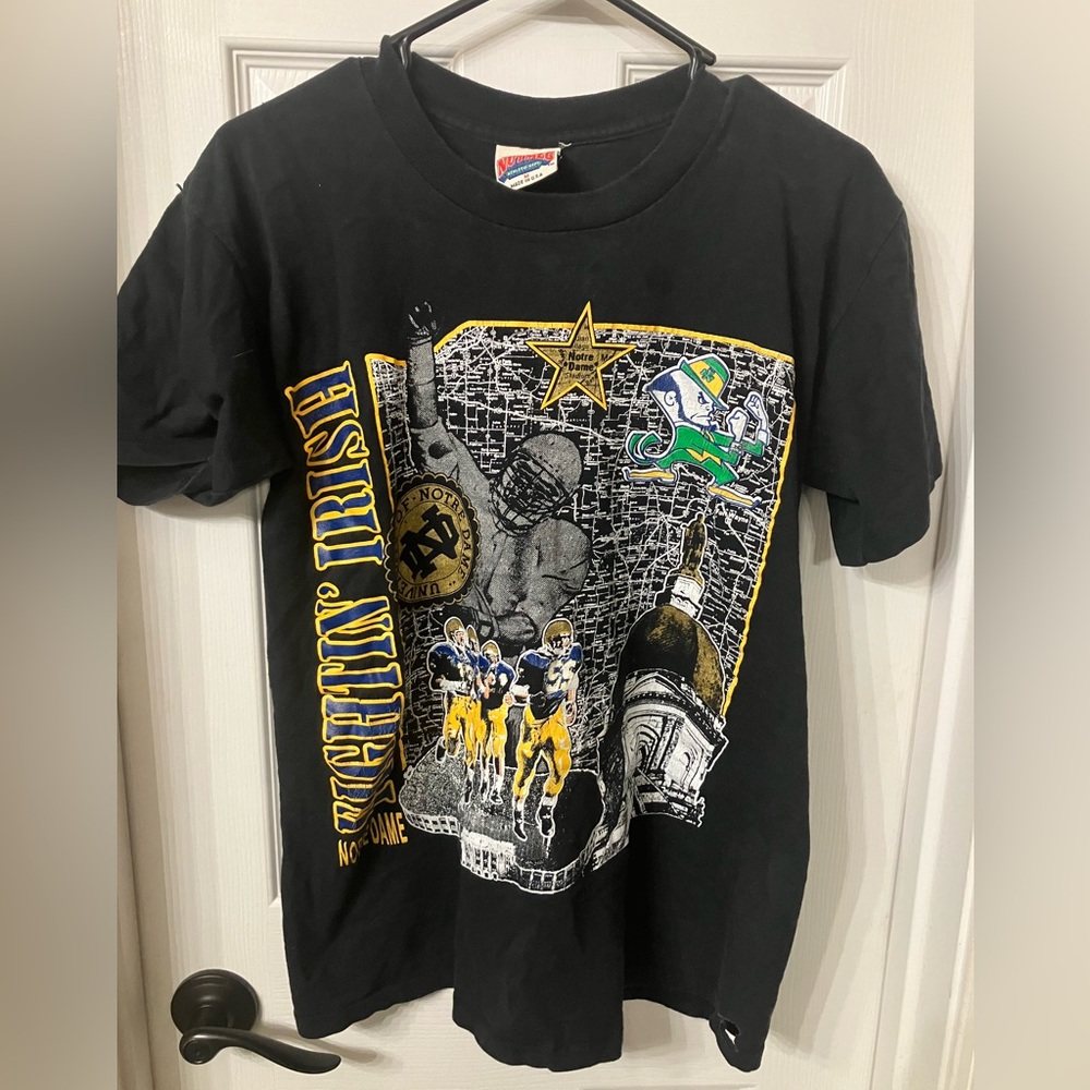 Vintage college Notre Dame football fighting Irish Shirt NCAA NFL